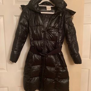 Gorgeous SAM fur trimmed down coat